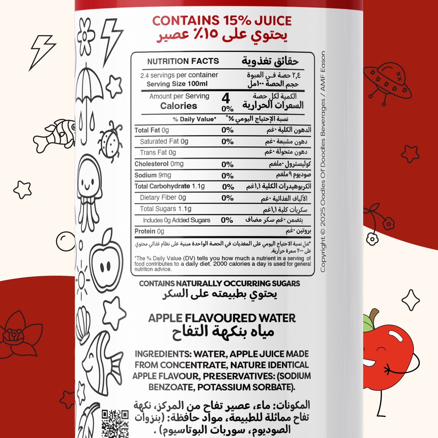 Apple Flavoured Water