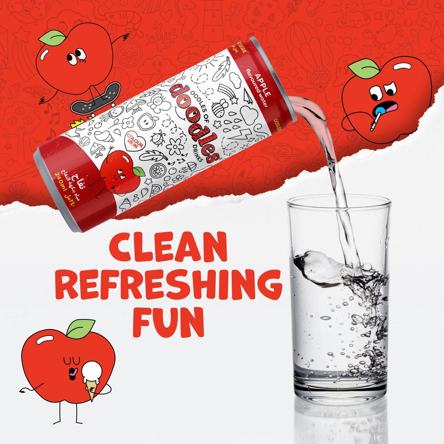 Apple Flavoured Water