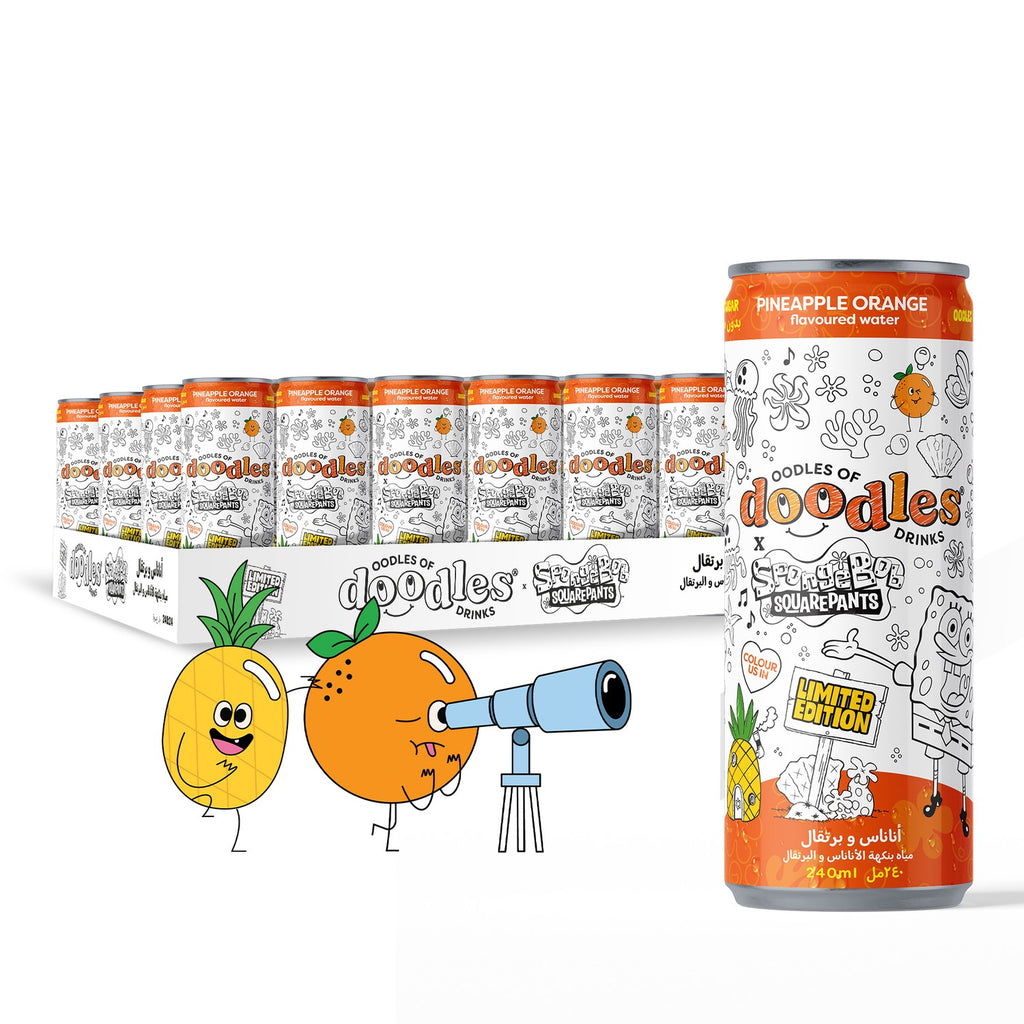 Pineapple & Orange Flavoured Water